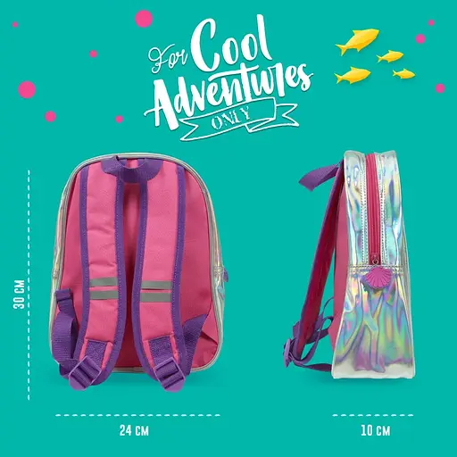 Дитячий рюкзак Perletti Kids Mermaid блакитний (P14120) - фото 3