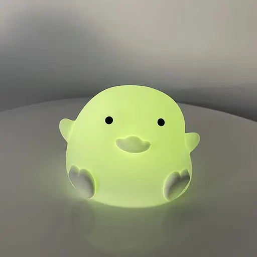 Силиконовый детский ночник "цыпленок" - фото 9