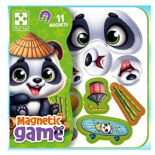 Игра развивающая "Эмоции Пандочки" Vladi Toys VT3220-06, 11 магнитов - фото 1