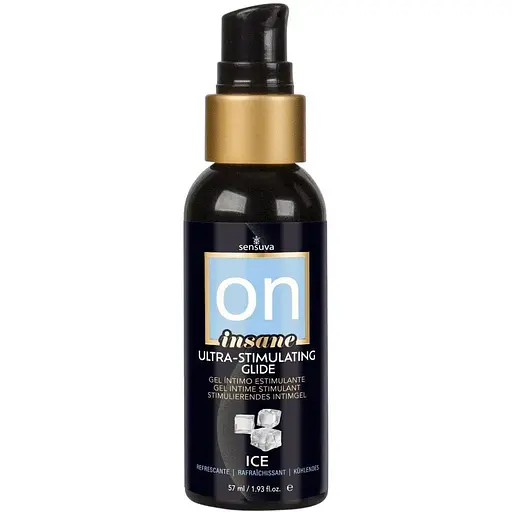 Возбудительная смазка на гибридной основе Sensuva Ultra-Stimulating ON Insane Ice (57 мл)