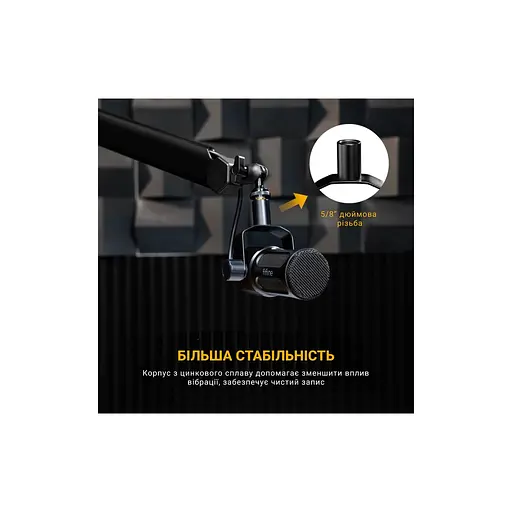Мікрофон Fifine Tank1 XLR Black (Tank1) - фото 9