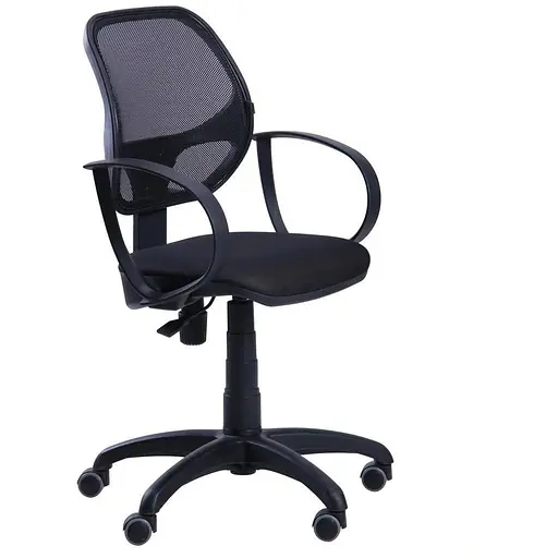 Кресло Бит/АМФ-8 сиденье Сетка серая/спинка Сетка оранжевая