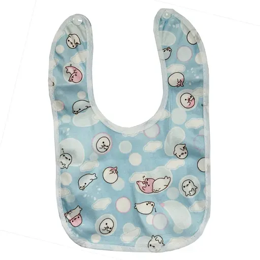 Дитячий тканинний слинявчик MGZ-0600-7 на кнопці