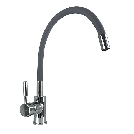 Смеситель для кухни Globus Lux Lazer GLLR-203SG Графит - фото 3