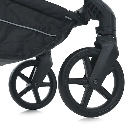 Детская прогулочная коляска-книга El Camino ME 1138 Spin 360 Black Черная - фото 8