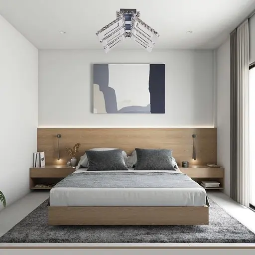 Люстра светодиодная акриловая Sirius 2926-6 240W 48W - фото 6