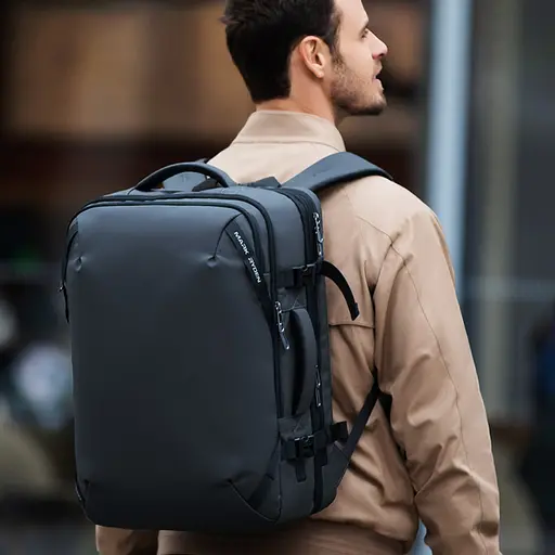 Рюкзак Mark Ryden 9993KR 29-43л с отделением для ноутбука до 17,3" и USB-портом Gray (18182) - фото 6