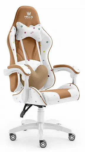 Компьютерное кресло Hell's Rainbow Beige - фото 2
