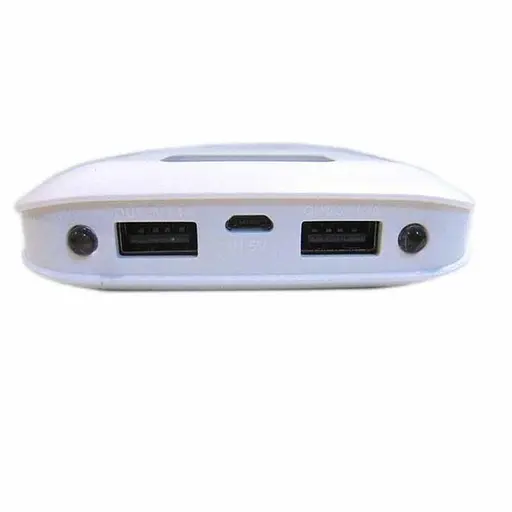 Портативное зарядное устройство для Power Bank UKC 30000 Lcd Павербанк USB белый - фото 3