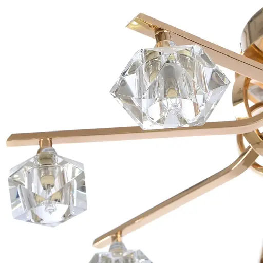 Люстра потолочная Brille галогенная G9 40W G (BR-372C/8) - фото 3