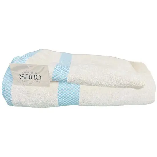 Набір рушників Soho Velur Beige бавовна 2 шт. (50*90+70*140см Velur Beige)