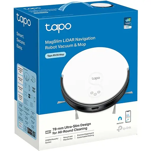 Робот-пилосос TP-Link Tapo RV20 Mop [136793] - фото 4
