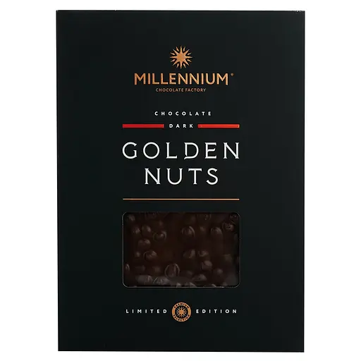 Уцінка. Шоколад чорний Millennium з цілим фундуком 1.1 кг