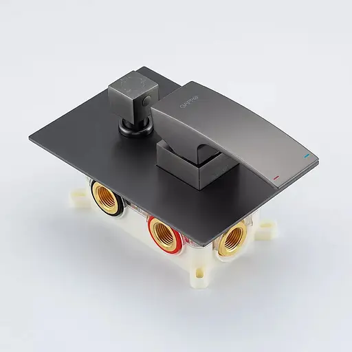 Душова система прихованного монтажу Gappo Gungrey G7107-79, Графітовий хром - фото 5