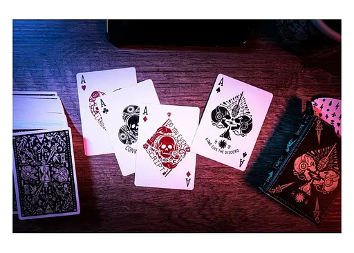 Карты игральные Cartamundi Ellusionist Discord deck (PC_ELDD) - фото 3