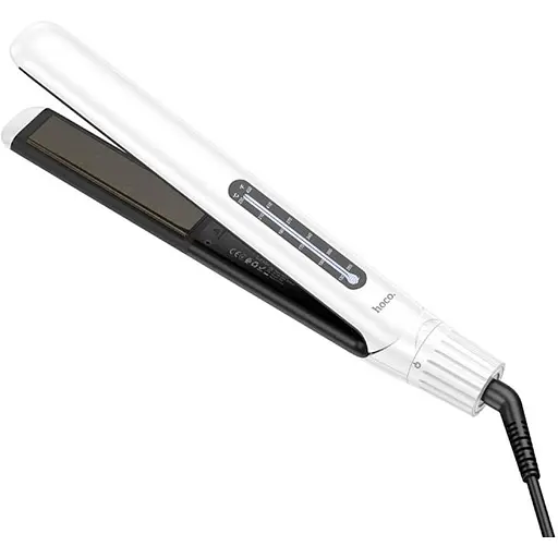 Випрямляч волосся Hoco HP41 Straight and curly hair dual-purpose hair straightener (EU) White - фото 6