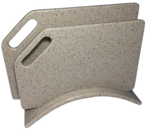 Набір обробних дошок на підставці зі штучного каменю