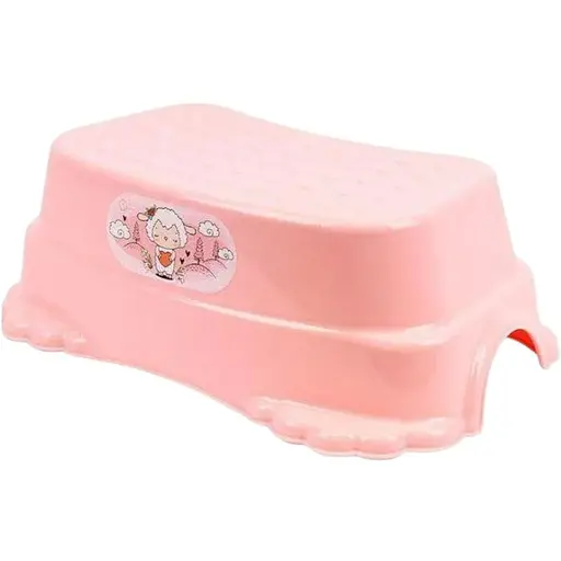 Підставка-сходинка Technok Toys 1287 40.7×26.5×14.9 см з прогумованими вставками рожевий