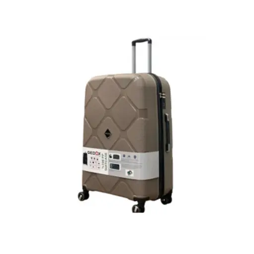 Валіза Gedox PP004-М середня (М) поліпропілен на 4-х подвійних колесах 70 л