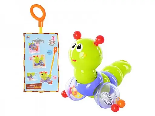 Розвиваюча гра 686/9147 Гусениця-каталка на паличці - фото 2