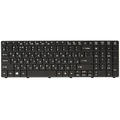 Клавиатура для ноутбука ACER Aspire E1-521, TravelMate 5335 черный, черный фрейм