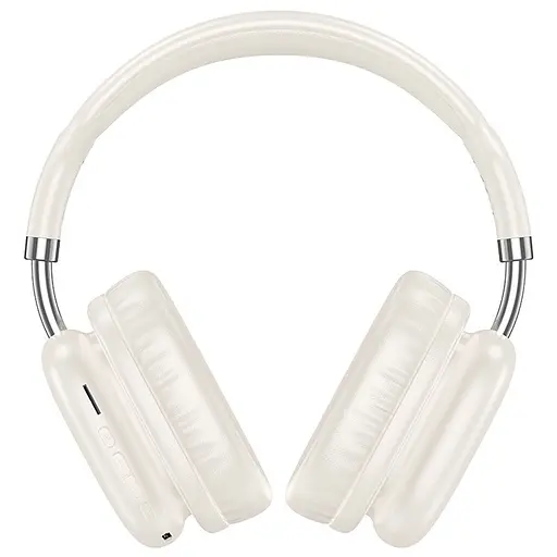 Накладні бездротові навушники Hoco W52 Wonderful Milky White - фото 2