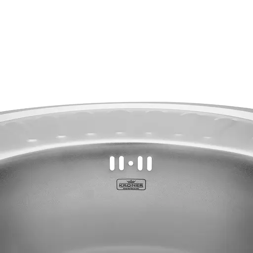 Кухонная мойка Kroner KRP Satin-5745 (0,8 мм) CV022775, Satin - фото 5