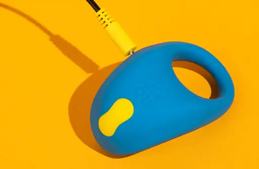 Эрекционное кольцо Romp Juke, 8 см (синий) - фото 12