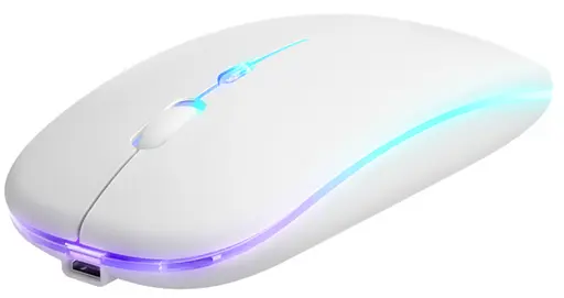 Мышка Defender Touch MM-997 Silent Wireless RGB White (52998) - фото 3