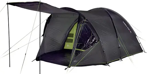 Намет п'ятимісний High Peak Samos 5 Dark Grey/Green (11517) 929532 - фото 1