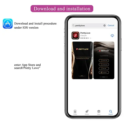 Вібратор Pretty Love Hazelynn App, 11 см (рожевий) - фото 12