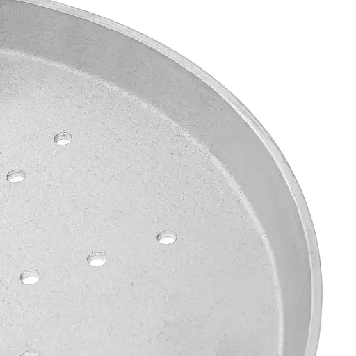 Форма перфорована для випікання піци з литого алюмінію Ø 27 см, Полімет Сірий 85645 - фото 5