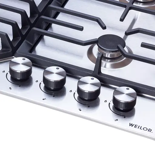 Поверхность газовая на металле Weilor GM W 624 SS - фото 5
