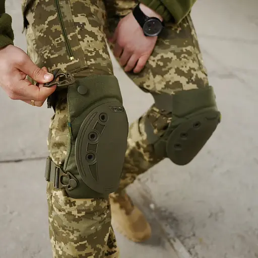 Наколінники Kiborg USA Tactical Khaki (1000-k1047) - фото 8