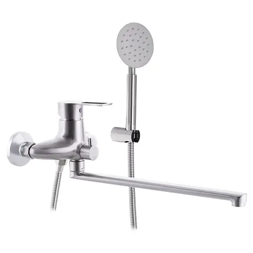 Змішувач для ванни Zerix HSB-006 ZX3160 Нержавіюча сталь - фото 1