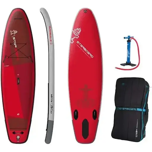 Sup-дошка StarBoard Inflatable Sup 11'0 X 34 X 6 River Deluxe SC Червоний (1053-2011210401001)