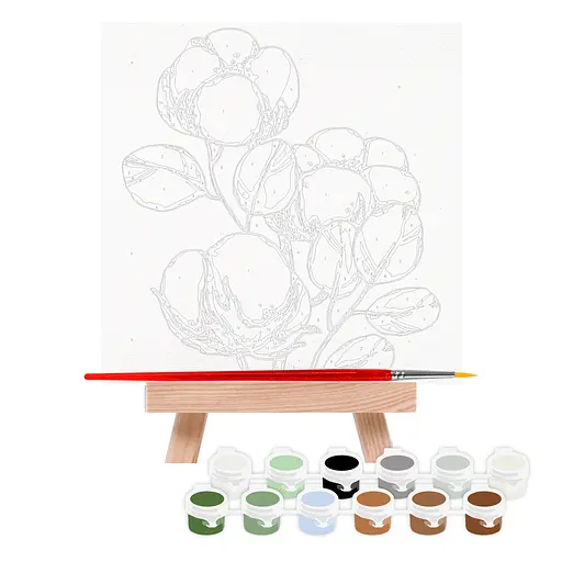 Картина за номерами Rosa Start Бавовна 15х15 см з мольбертом - фото 3