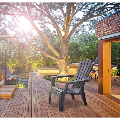 Стілець садовий пластиковий Bica Maryland графіт - фото 6