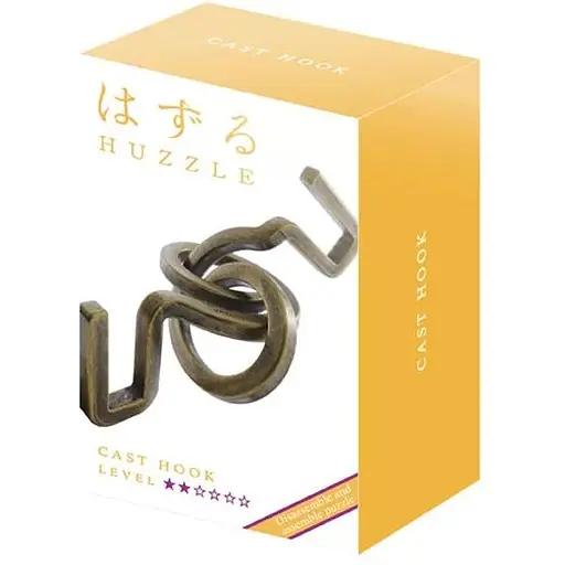 Головоломка Huzzle Cast Hook Хук 2 звезды металл 515013 - фото 3