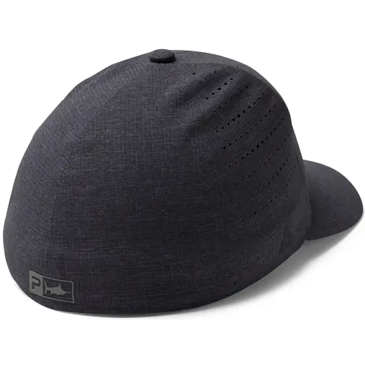 Кепка Pelagic Delta Flexfit Heathered S/M Charcoal - фото 2