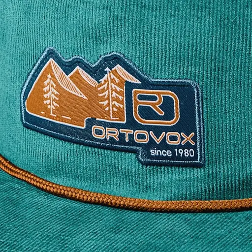 Кепка Ortovox Vintage Badge Cap Turquoise (1054-025.001.1180) - фото 2