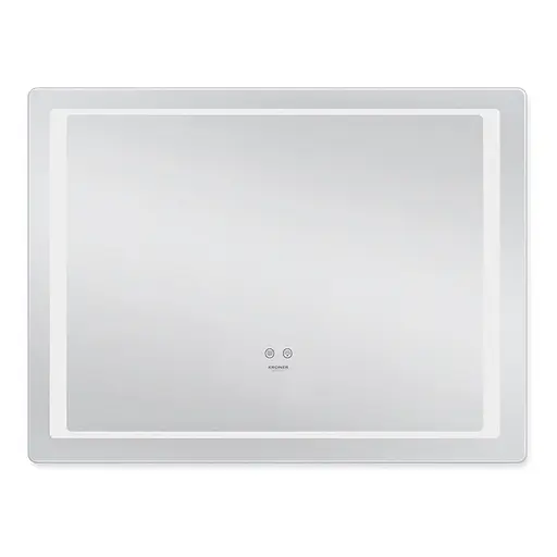 Дзеркало Kroner KRP Spiegel HR2 - 10070 з LED-підсвічуванням та антизапітнінням CV030035, Білий - фото 3