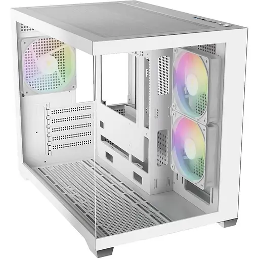 Корпус GAMDIAS AURA GC10M V2 WH ARGB (4711514503166) - фото 2