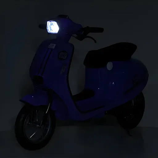 Электромобиль детский Bambi Скутер M 6017AL-8 на моторе 350W с MP3 музыкой и подсветкой фар - фото 2