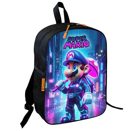Рюкзак школьный детский Супер Марио «Super Mario» 36х27 см для мальчика (01053)