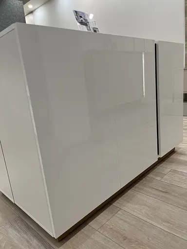 Комод Perfect Home Арко / Arco 3-дверный 3D/138 Белый глянец/дуб грандсон (PFH-091033) - фото 7