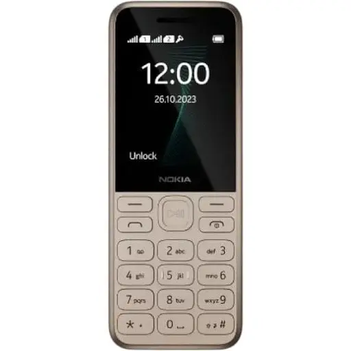 Мобільний телефон Nokia 130 Dual Sim 2023 Light Gold - фото 2