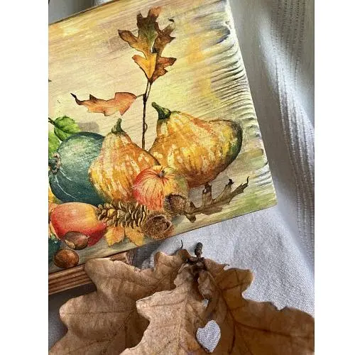 Панно Тепла осінь ручна робота - фото 2