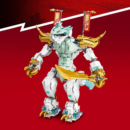 Уцінка. Конструктор LEGO Ninjago Істота Крижаний Дракон Зейна, 973 деталей (71786)  - фото 7