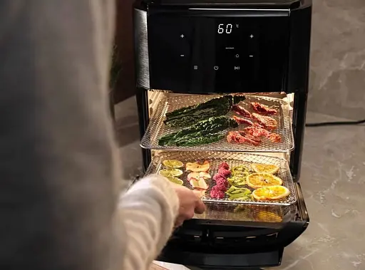 Мультипечь Electrolux 1800Вт 12л сенсорное управление 12 программ окошко пластик черный - фото 2